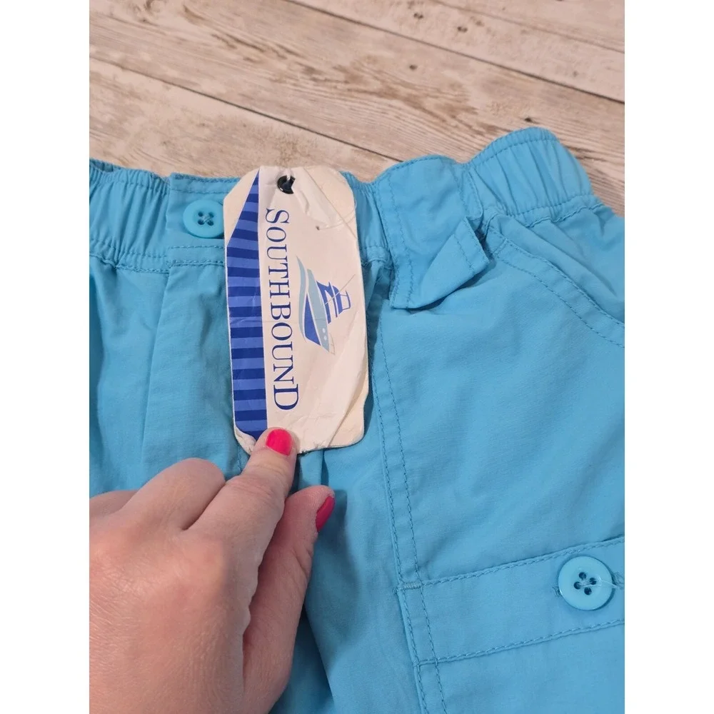 NWT‎ Boys Youth Size 12 South Bound Swim Trunks Blue